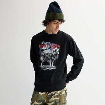 Men's Happy Howl-idays Graphic Fleece