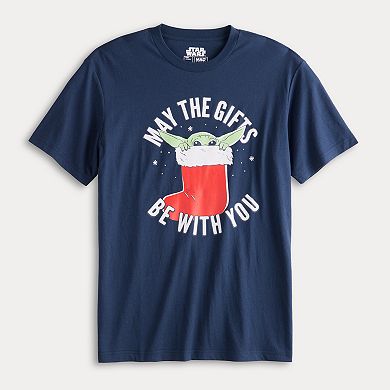 Men's Star Wars The Mandalorian May The Gifts Be With You Graphic Tee
