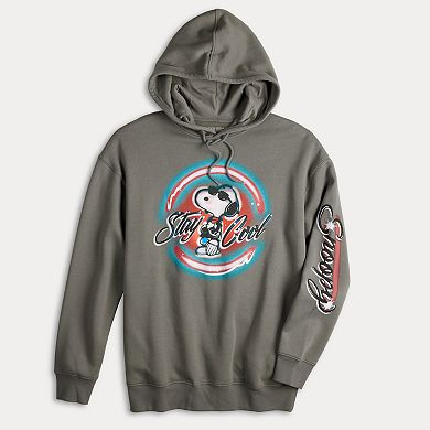 Men's Peanuts "Stay Cool" Graphic Hoodie