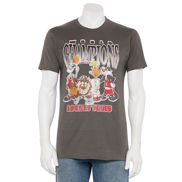 Men's Looney Tunes World Champions Vintage Graphic Tee