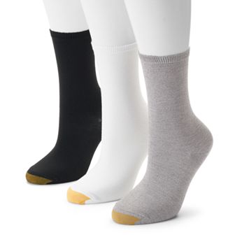 Women's GOLDTOE® 3-Pack Castaway Crew Socks