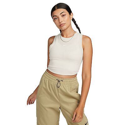 Women's Nike Sportswear Essentials Ribbed Cropped Tank Top