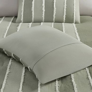 INK+IVY Shay 3-Piece Striped Cotton Comforter Set