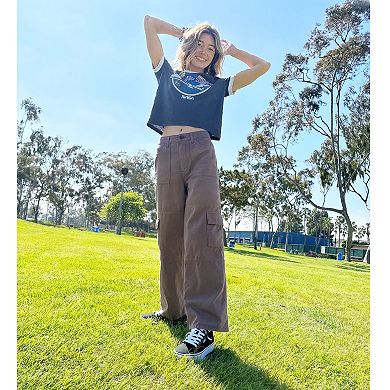 Juniors' SO® High-Rise Wide Leg Cargo Pants
