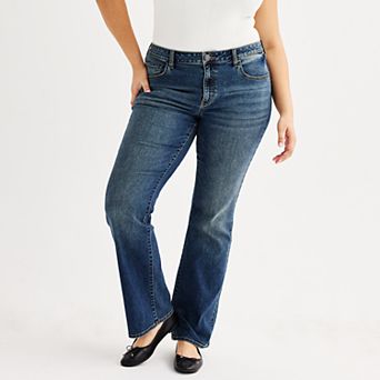 Juniors' Plus Size SO® Bootcut Denim Jeans