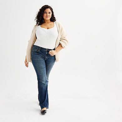 Juniors' Plus Size SO® Bootcut Denim Jeans