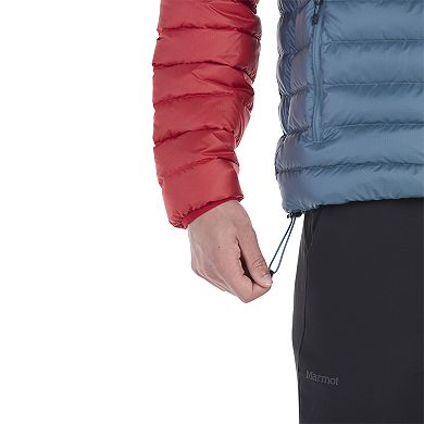 Men's Marmot Highlander Colorblock Hooded Down Puffer Jacket