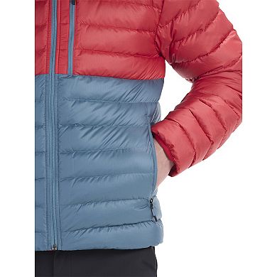 Men's Marmot Highlander Colorblock Hooded Down Puffer Jacket