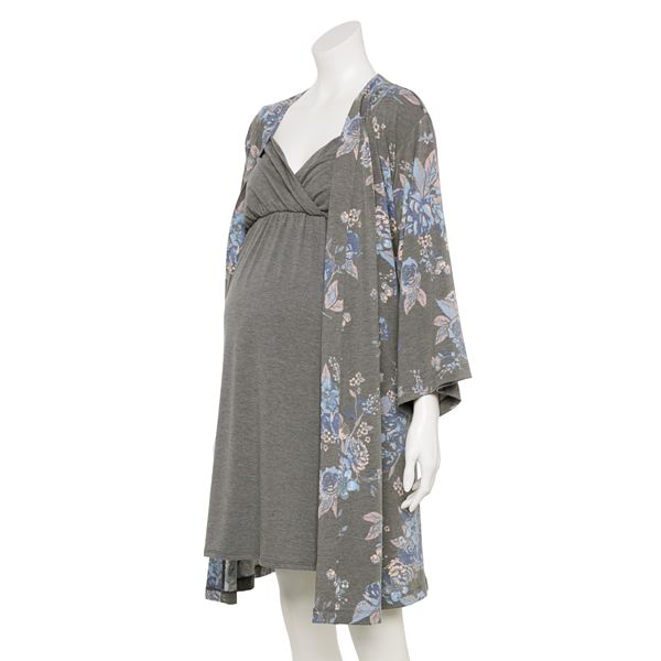 Maternity Sonoma Goods For Life® Nursing Nightgown & Robe Set