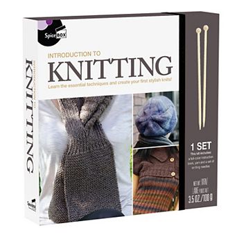 SpiceBox Introduction to Knitting Kit