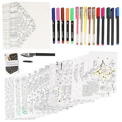 SpiceBox Sketch Plus: Mindful Color and Gift All-Occasion Cards Kit