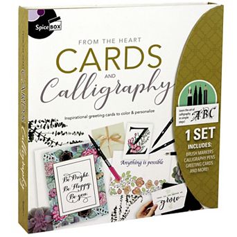 SpiceBox Sketch Plus: Cards & Calligraphy Kit