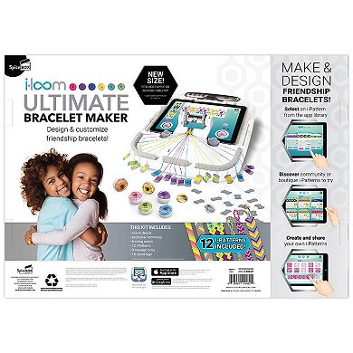 SpiceBox i-Loom Bracelet Maker Friendship Bracelet Making Kit
