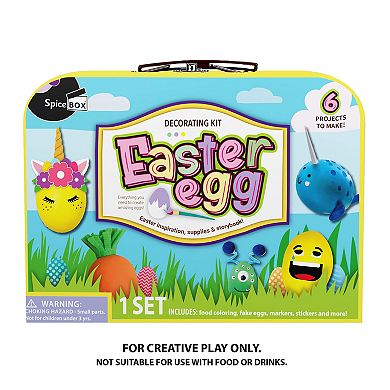 SpiceBox Suitcase Easter Egg Art Kit