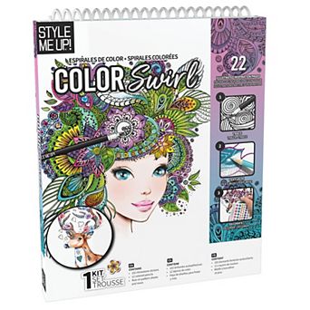 SpiceBox Style Me Up Cool Swirl Art Kit
