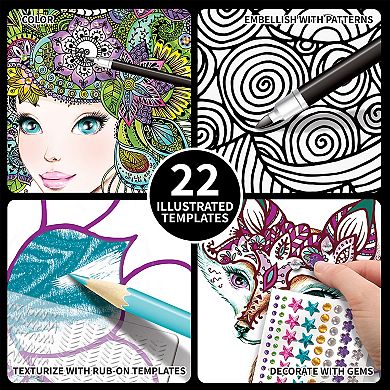 SpiceBox Style Me Up Cool Swirl Art Kit