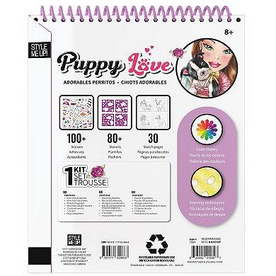 SpiceBox Style Me Up Puppy Love Art Kit
