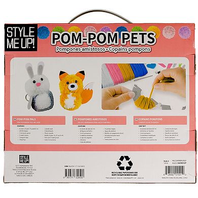 SpiceBox Style Me Up Pom Pom Pets Yarn Crafting Kit