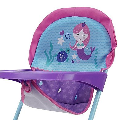 509 Crew Mermaid Doll Kids Pretend Play Highchair