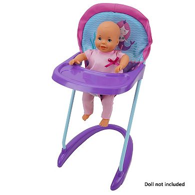 509 Crew Mermaid Doll Kids Pretend Play Highchair