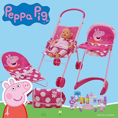 509 Crew Peppa Pig 19-Piece Doll Sleep N' Play Set