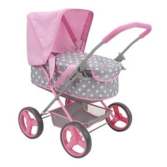 509 Crew Cotton Candy Pink Pretend Play Doll Pram