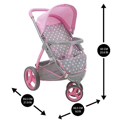 509 Crew Cotton Candy Pink Doll Jogger Stroller