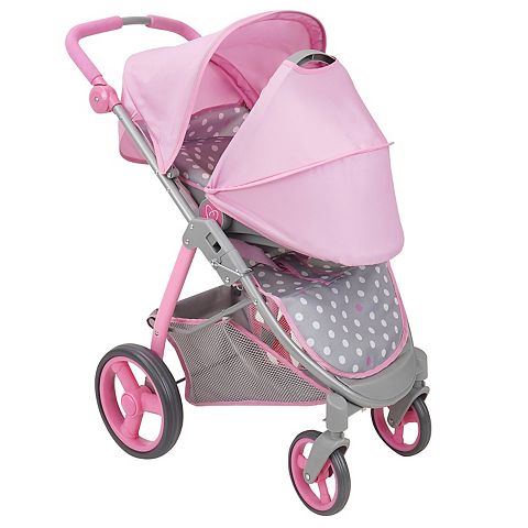 Детские куклы 509 Crew Cotton Candy Pink Doll Travel System