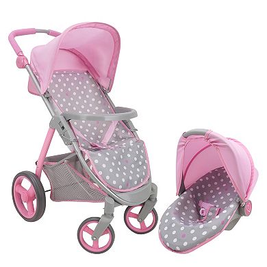 509 Crew Cotton Candy Pink Doll Travel System