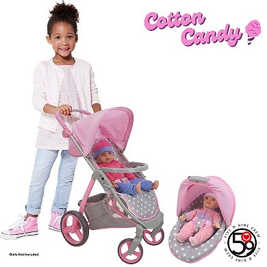 509 Crew Cotton Candy Pink Doll Travel System