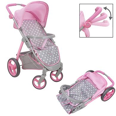509 Crew Cotton Candy Pink Doll Travel System