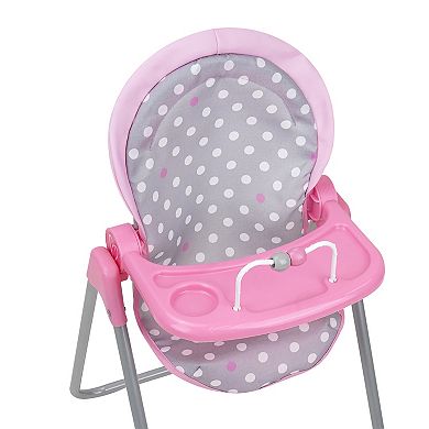 509 Crew Cotton Candy Pink Foodie Doll Highchair