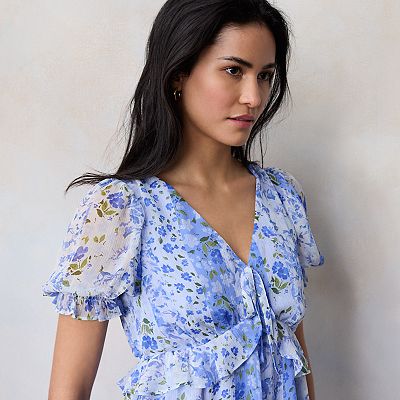 green emerald velvet dress Free People Rust Floral Empire Waist Mini Dress