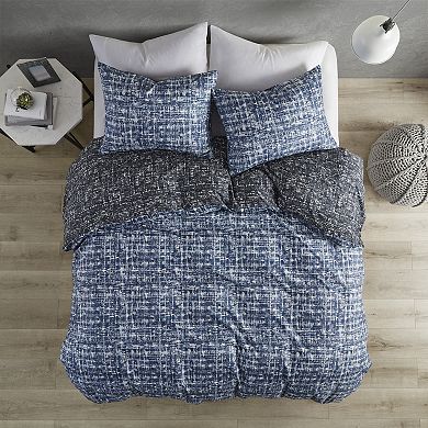 510 Design Maca Textured Print Reversible Comforter Set