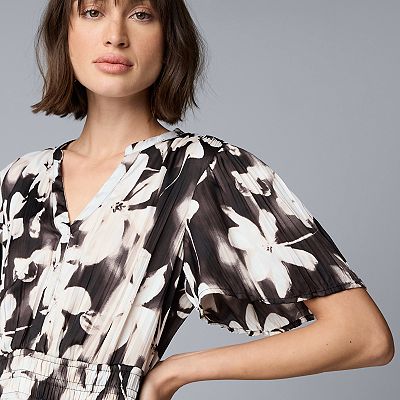 princess vera wang dress kohls Women's Simply Vera Vera Wang Flowy Maxi Dress