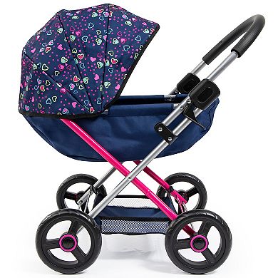 Bayer Design Dolls Pram Cosy - Blue, Pink, Hearts