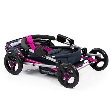 Bayer Design Dolls Pram Cosy - Navy, Hot Pink, Fairy