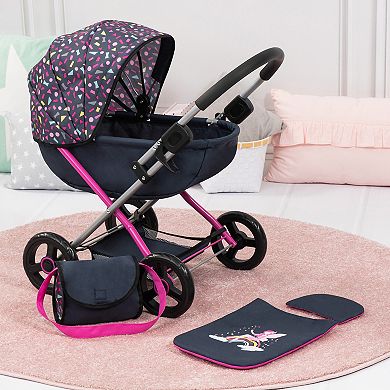 Bayer Design Dolls Pram Cosy - Navy, Hot Pink, Fairy