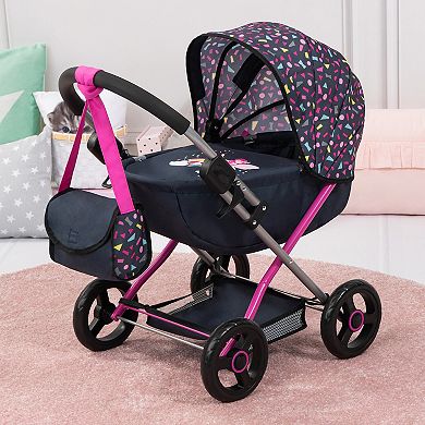 Bayer Design Dolls Pram Cosy - Navy, Hot Pink, Fairy