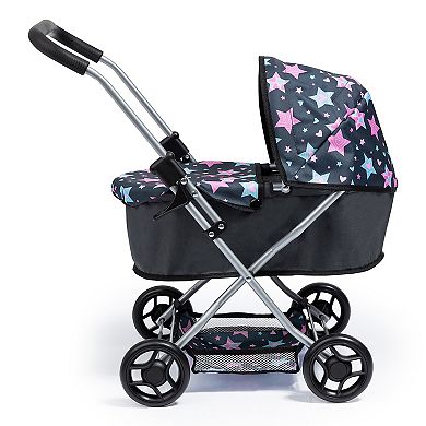 Bayer Design Dolls Pram Starter - Blue Pink, Stars
