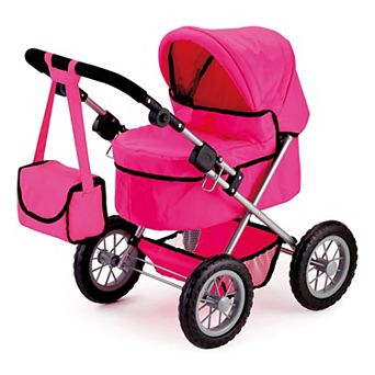 Bayer Design Dolls Trendy Pram - Hot Pink