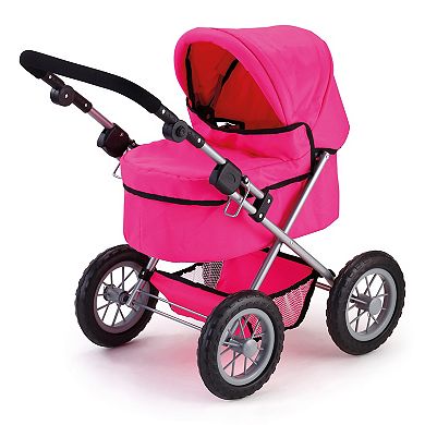 Bayer Design Dolls Trendy Pram - Hot Pink