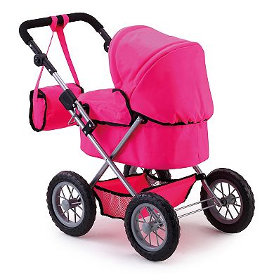 Bayer Design Dolls Trendy Pram - Hot Pink