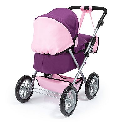 Bayer Design Dolls Trendy Pram - Purple & Pink