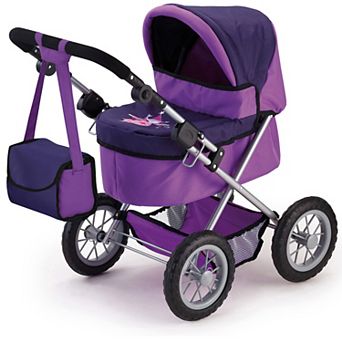 Bayer Design Dolls Trendy Pram - Purple & Fairy