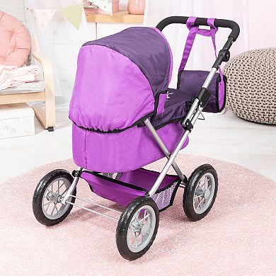 Bayer Design Dolls Trendy Pram - Purple & Fairy