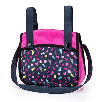 Bayer Design Dolls Pram Xeo - Shapes Navy & Pink