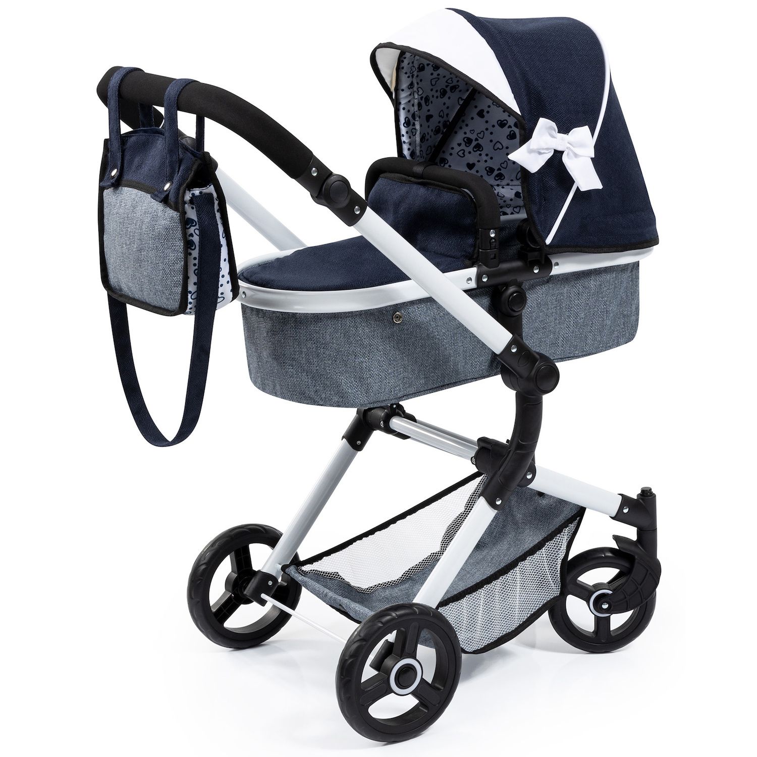 Детские аксессуары для кукол Bayer Design Dolls: Pram Neo Vario Doll Stroller
