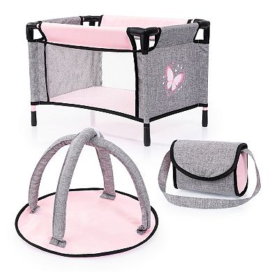 Bayer Design Dolls: Baby Doll Stroller 10-Piece Set