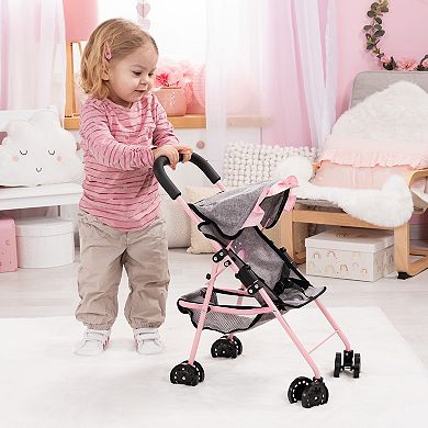 Bayer Design Dolls: Baby Doll Stroller 10-Piece Set